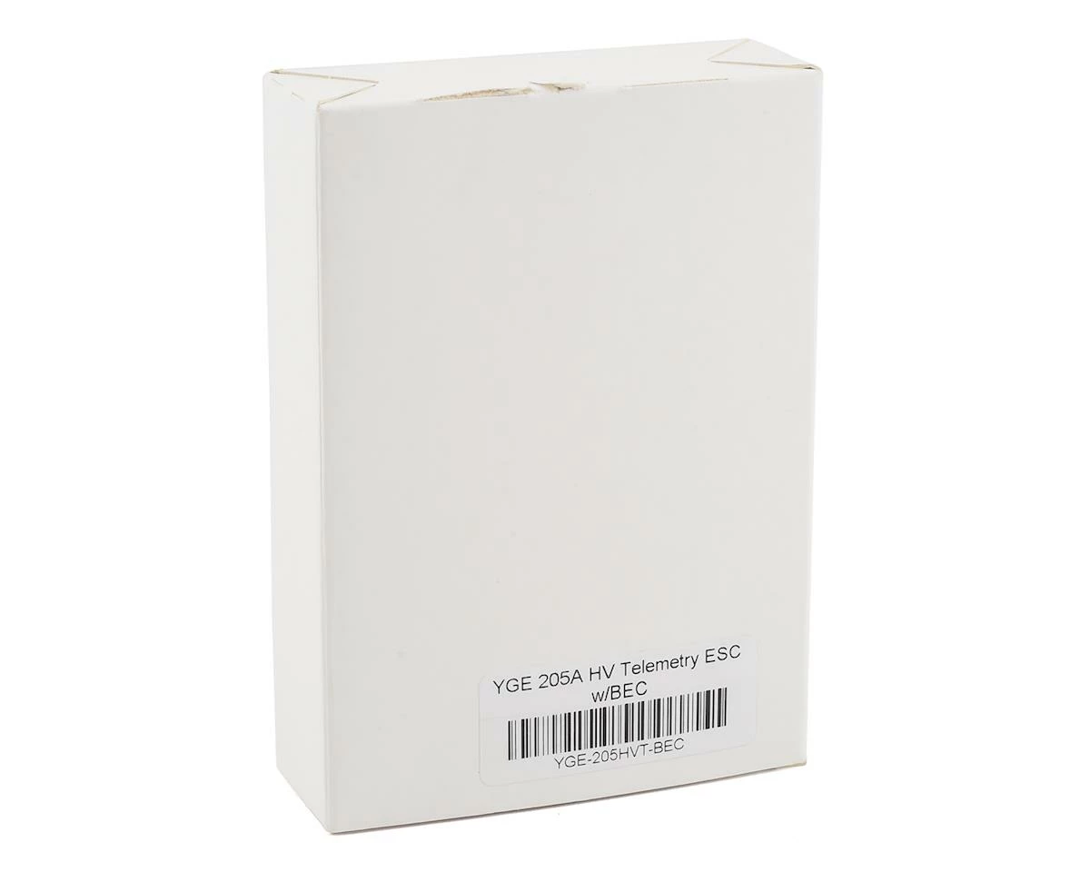 YGE 205A HV Telemetry ESC w/BEC 3 YGE 205A HV Telemetry ESC w/BEC - Image 3