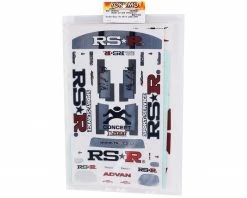 Yokomo RSR JZA80 Supra Stickers (5) -Airplane Model Shop yoksd rsrd 2